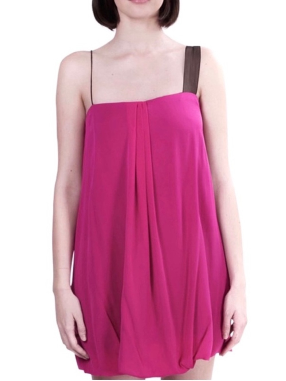ALEXANDER WANG PINK SLIP MINI DRESS